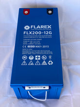 Load image into Gallery viewer, FLAREX® 12v 200ah/10hr VRLA AGM Deep Cycle Battery