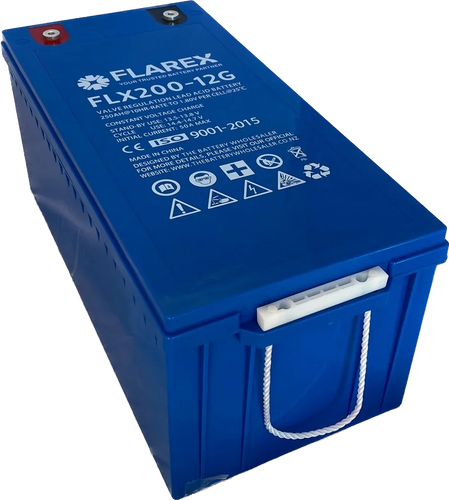 FLAREX® 12v 200ah/10hr VRLA AGM Deep Cycle Battery
