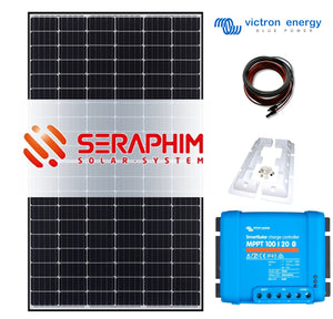 Seraphim / Victron Energy 330w Bluetooth 12/24v MPPT Package
